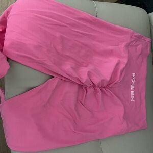 Pink Leggings by Peach Bum